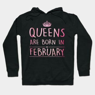 Queens Are Born In February Hoodie